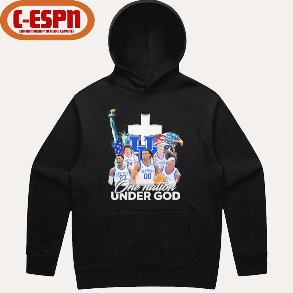 Official One Nation Under God Kentucky Men’s Basketball Shirt