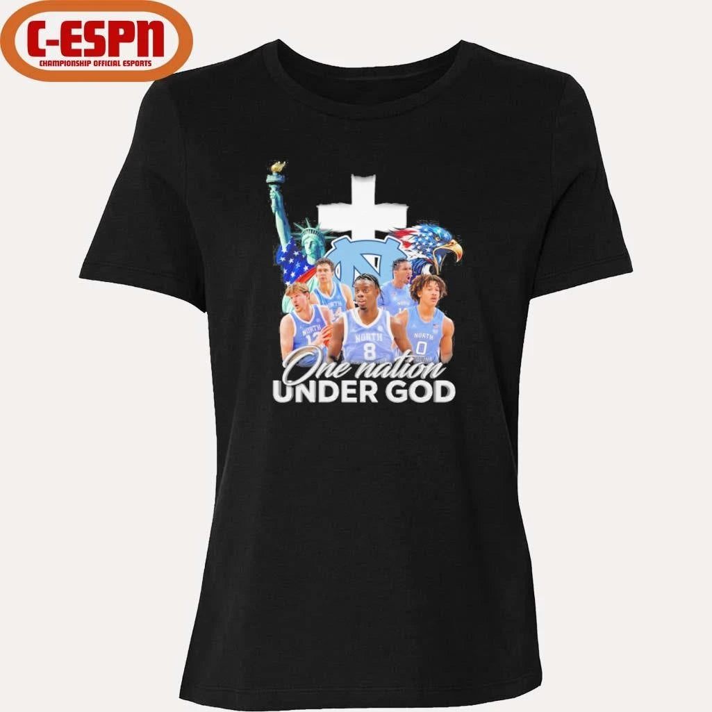 Official One Nation Under God UNC Men’s Basketball Shirt