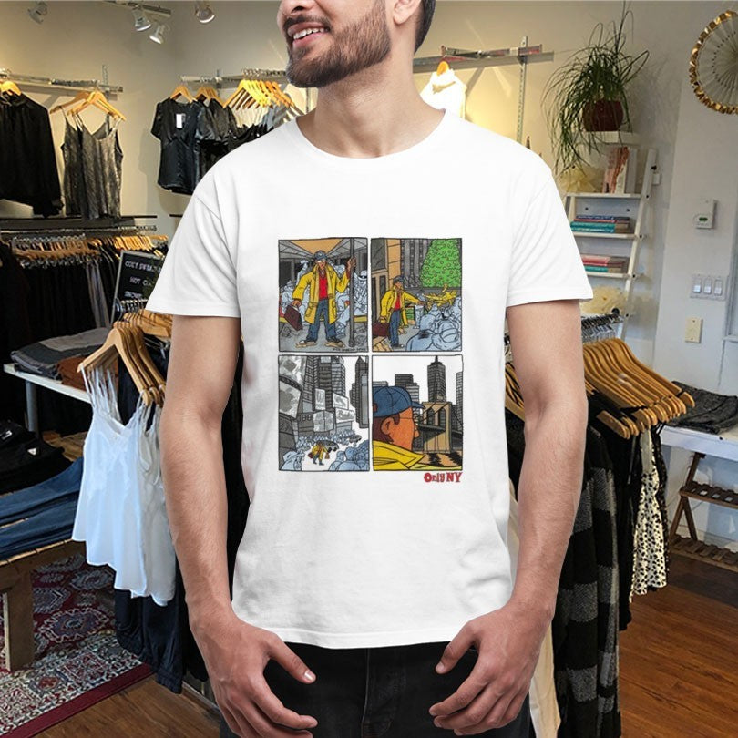 Official Only NY Holiday Comic Shirts
