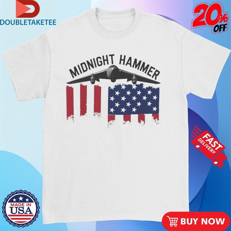 Official Operation Midnight Hammer American Flag Shirts