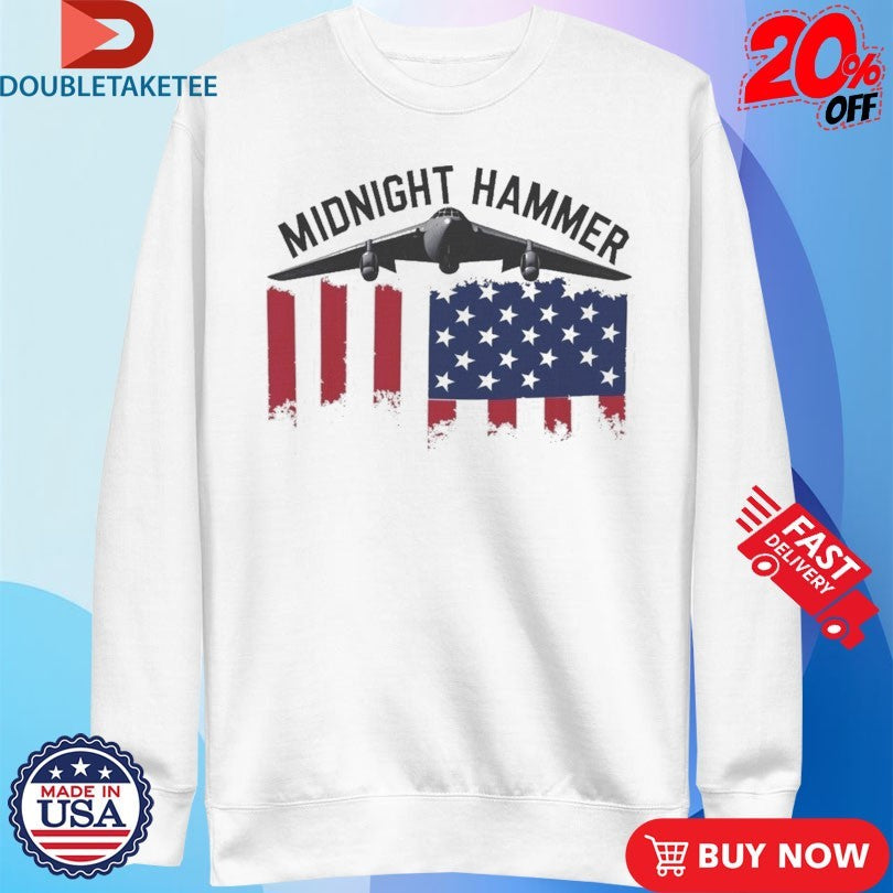 Official Operation Midnight Hammer American Flag Shirts