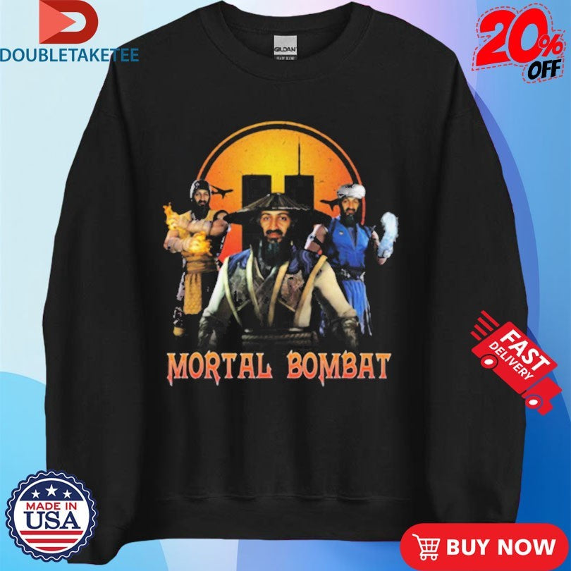 Official Osama Bin Laden Mortal Bombat 9 11 Shirts