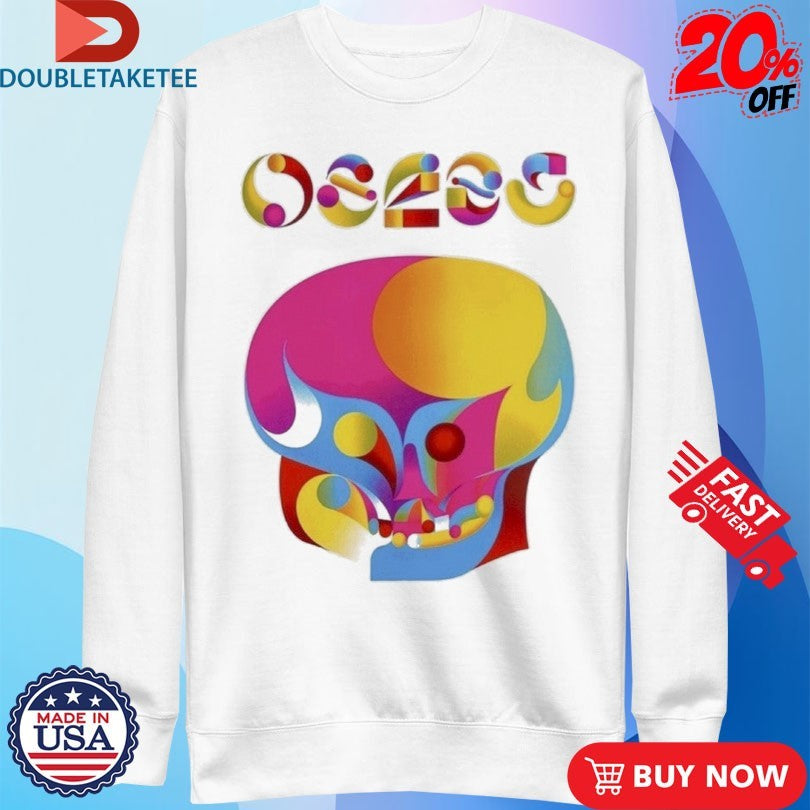 Official Osees Color Skull Shirts
