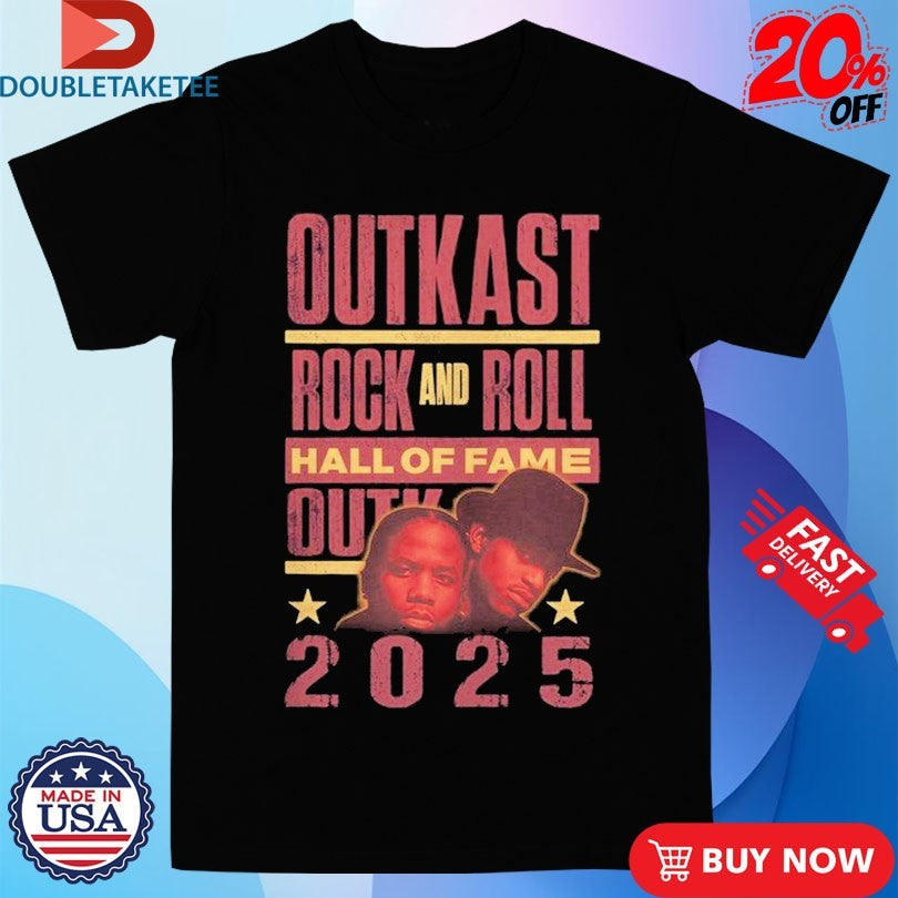 Official Outkast Rock And Roll Hall Of Fame 2025 Shirts