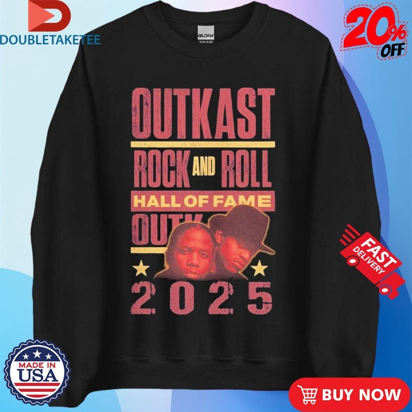 Official Outkast Rock And Roll Hall Of Fame 2025 Shirts
