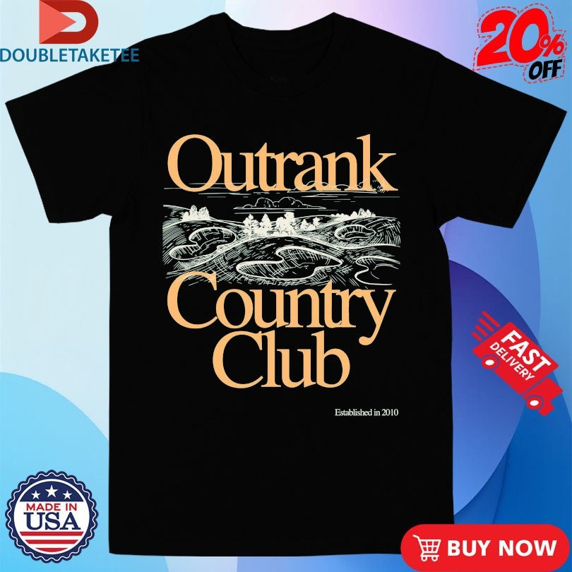 Official Outrank Country Golf Club Shirts