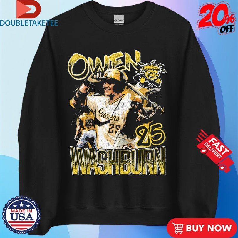 Owen Washburn Wichita State Shockers Player Shirts