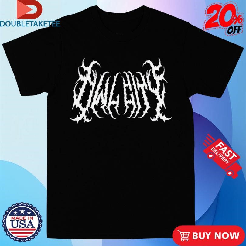 Official Owl City Metal Logo Shirts