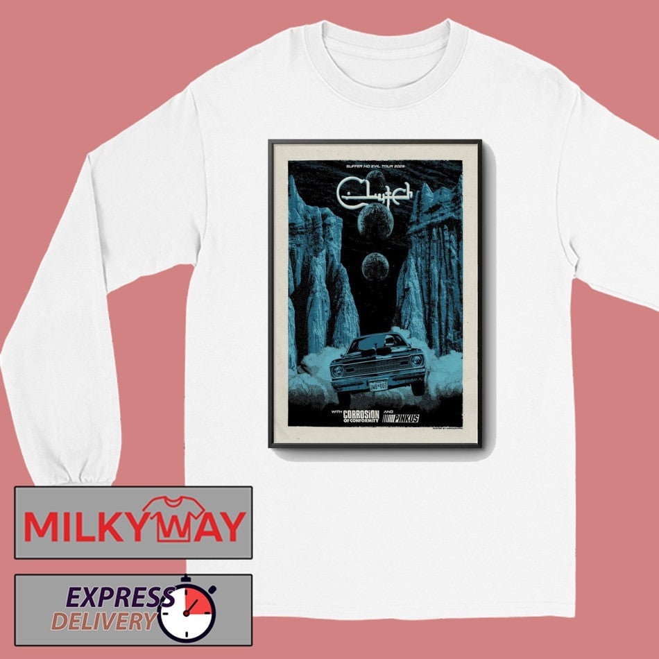POSTER Suffer No Evil Tour 2026 Pinkus Limited shirt