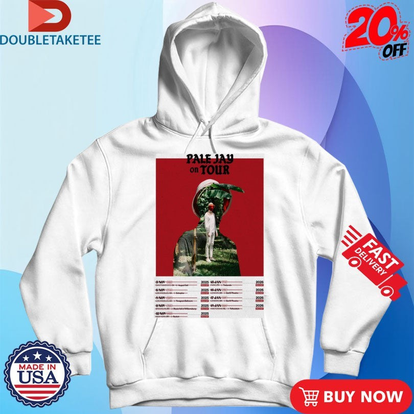Official Pale Jay On Tour 2026 Dates Shirts