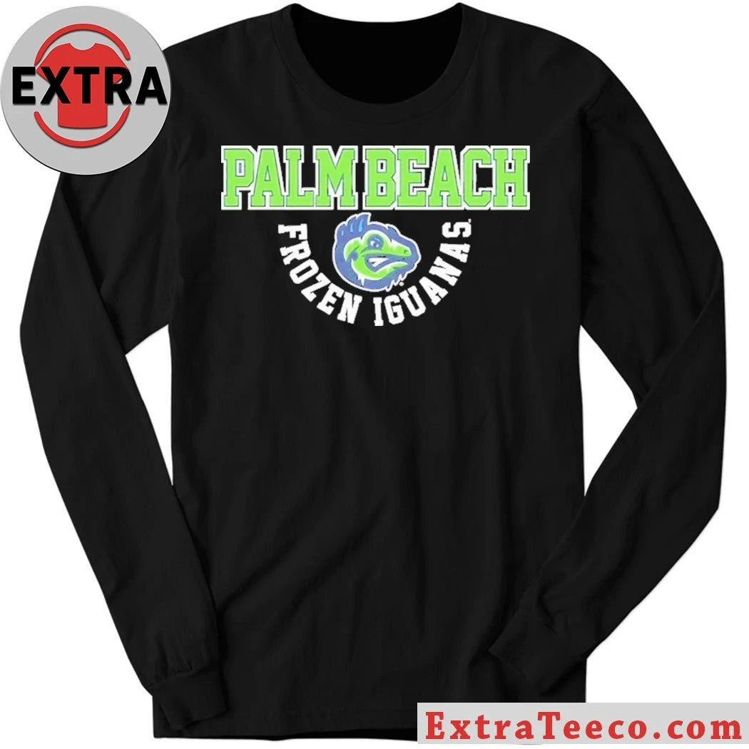 Official Palm Beach Frozen Iguanas Logo Shirt