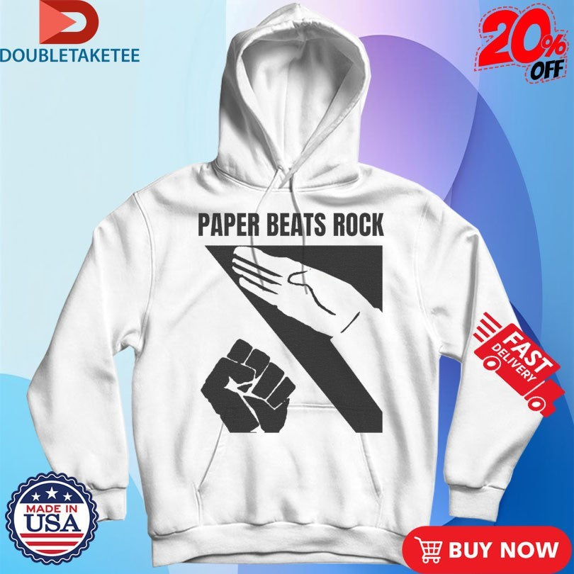Official Paper Beats Rock Shirts