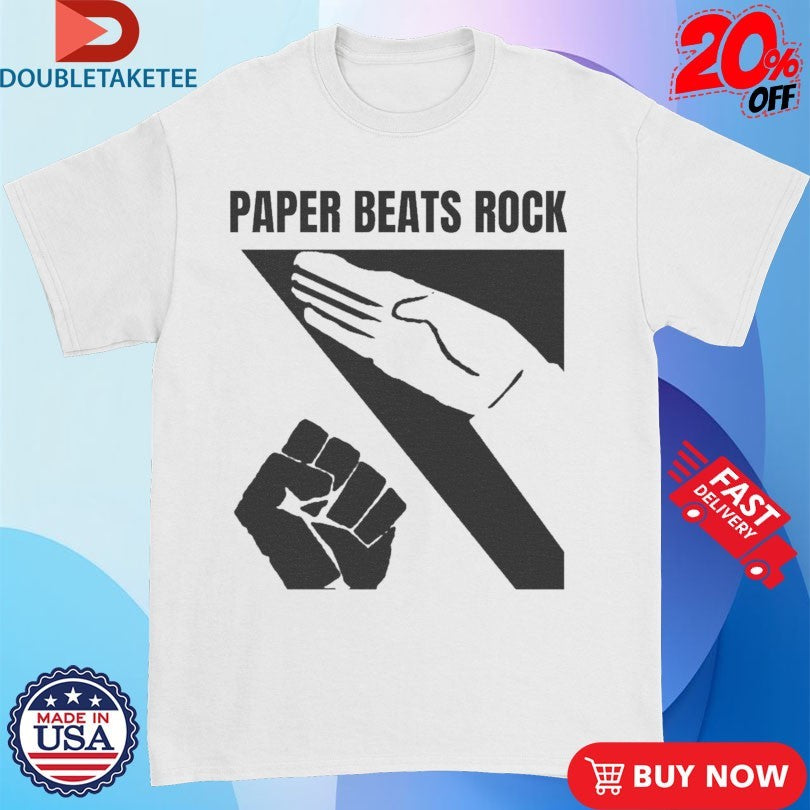 Official Paper Beats Rock Shirts