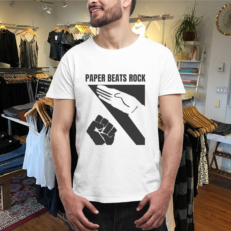 Official Paper Beats Rock Shirts
