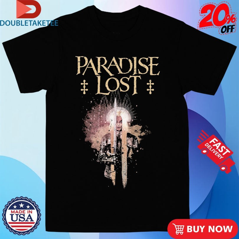 Official Paradise Lost Knight Sword Shirts