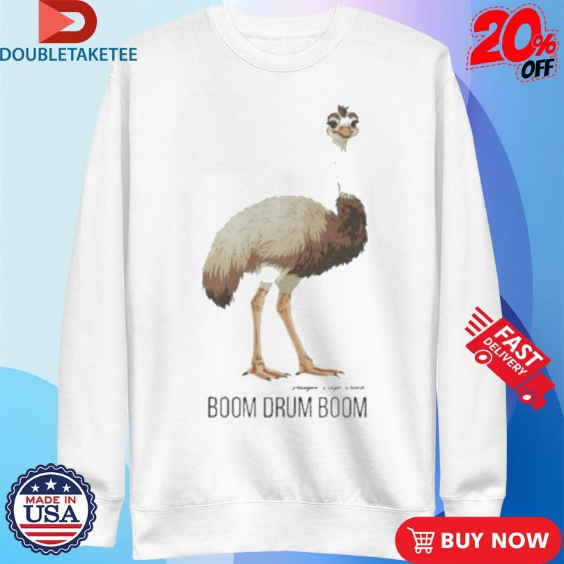 Official Paragon Ridge Ranch Boom Drum Boom Emu Shirts