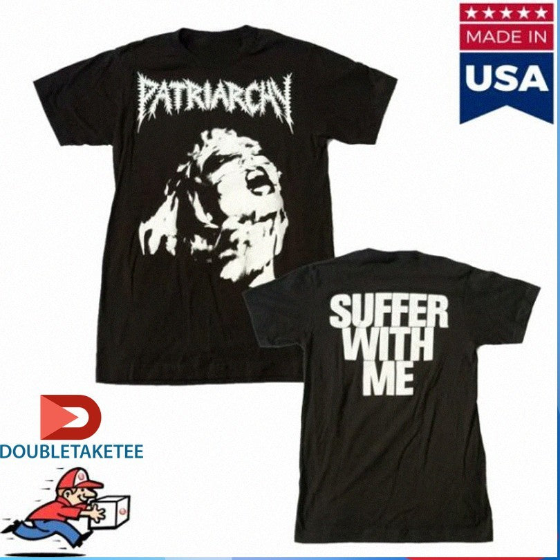 Official Patriarchy Suffer With Me Scream Head Shirts