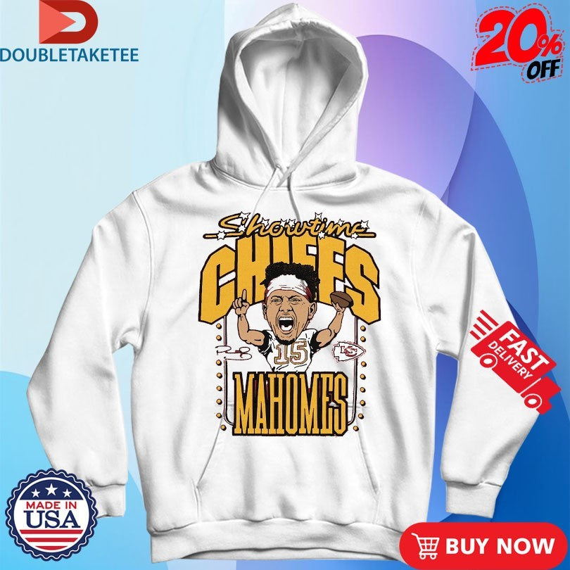 Official Patrick Mahomes Showtime Kansas City Chiefs Caricature Shirts