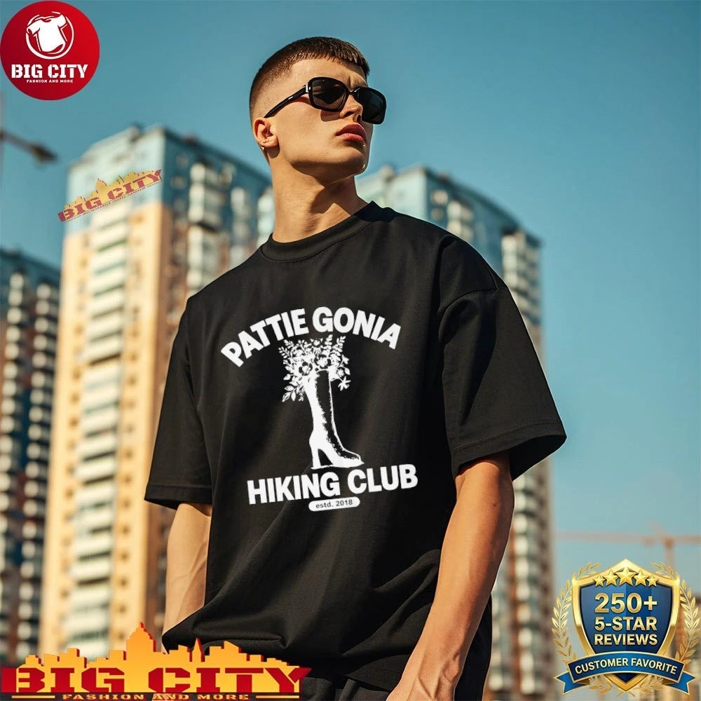 Official Pattie Gonia Hiking Club shirt