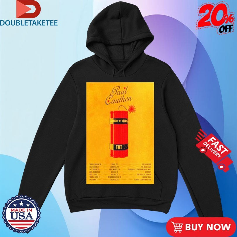 Official Paul Cauthen Tour 2026 Dates Shirts