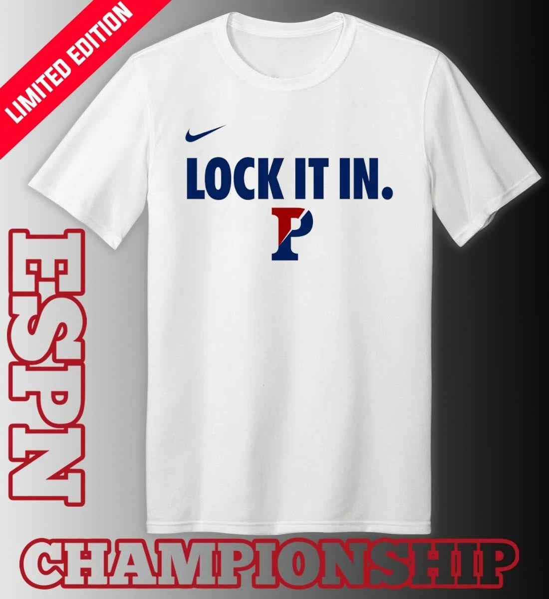 Official Penn Quakers Basketball NCAA Lock It In T-Shirt
