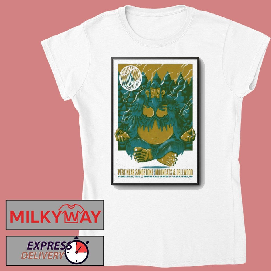 Pert Near Sandstone With MoonCats Event Grand Forks ND On Feb 28 2026 Poster shirt