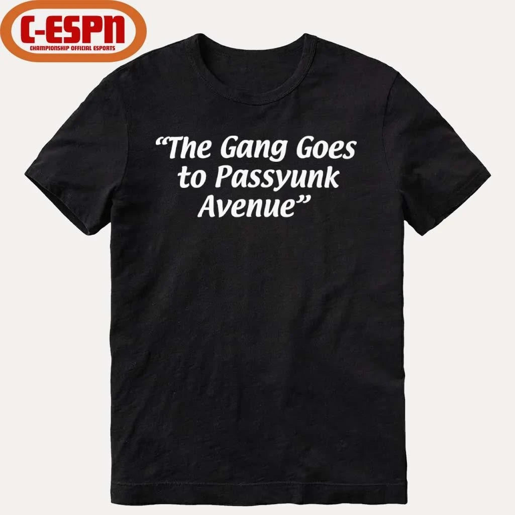 Official Philadelphia The Gang Goes to Passyunk Avenue Shirt