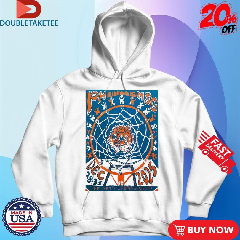 Official Phish Dec 28-30 2025 Madison Square Garden New York NY Shirts