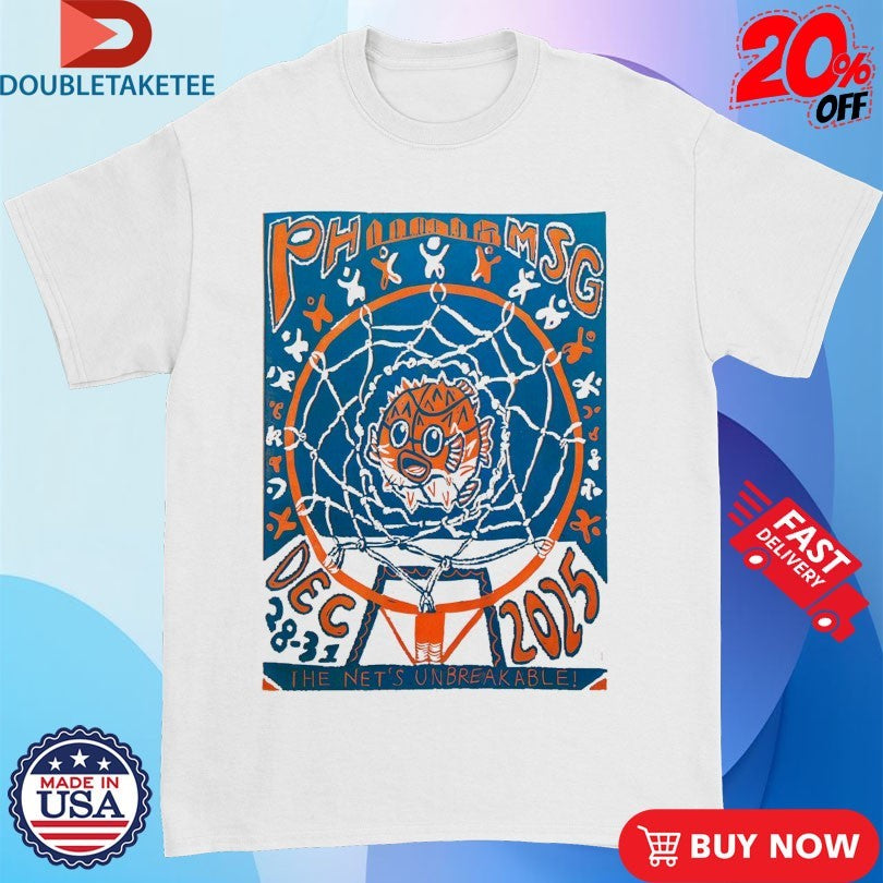Official Phish Dec 28-30 2025 Madison Square Garden New York NY Shirts