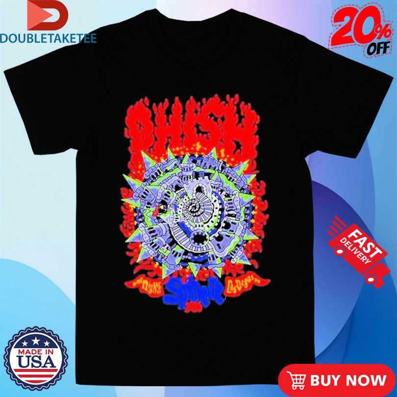 Phish Dry Goods At Sphere Las Vegas Residency Castle Shirts