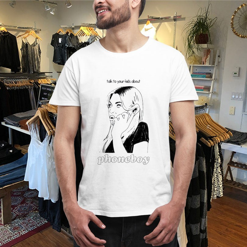 Official Phoneboy Talk To Your Kids About Girl Shirts