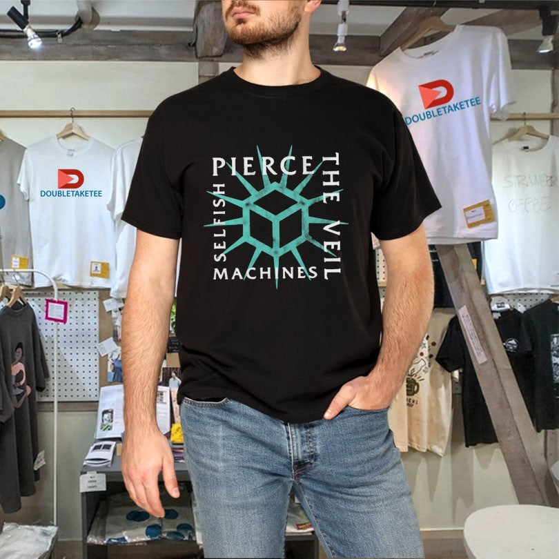 Official Pierce The Veil Selfish Machines Boxed In Shirts