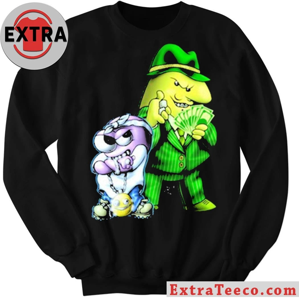 Official Pim And Charlie Cool Gangsta Friends Smiling Friends T-Shirt