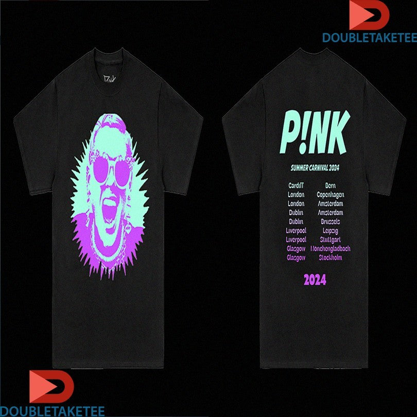Official Pink Summer Carnival 2024 Burst Tour Shirts