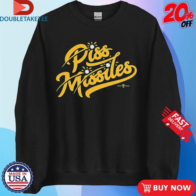 Official Piss Missiles Baseball Shirts