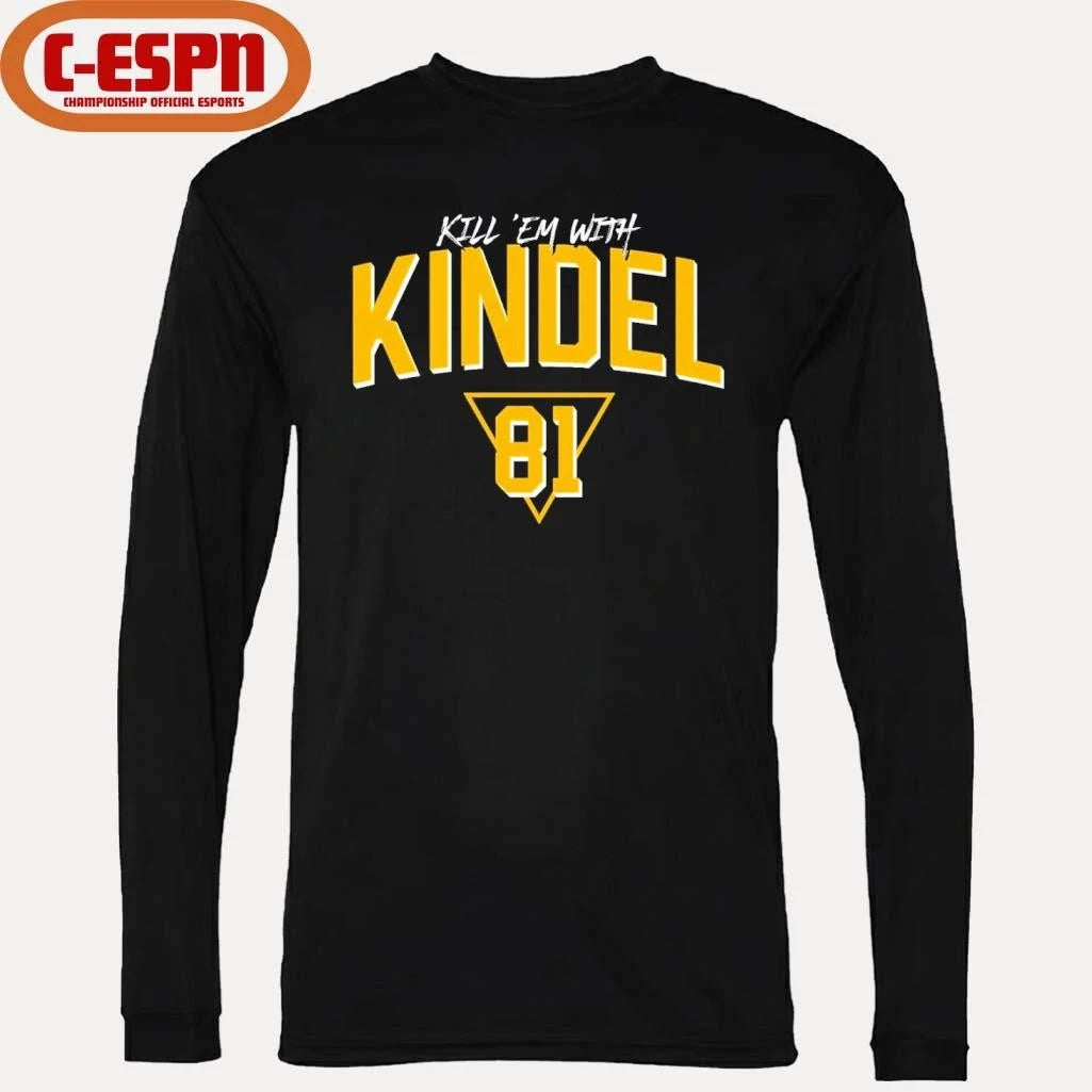 Official Pittsburgh Penguins Ben Kindel Kill ‘Em With Kindel Shirt
