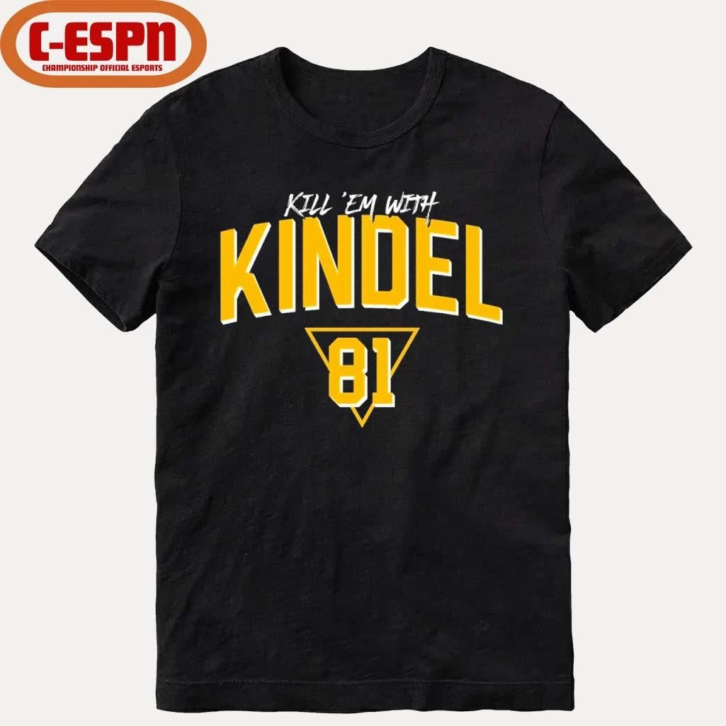 Official Pittsburgh Penguins Ben Kindel Kill ‘Em With Kindel Shirt