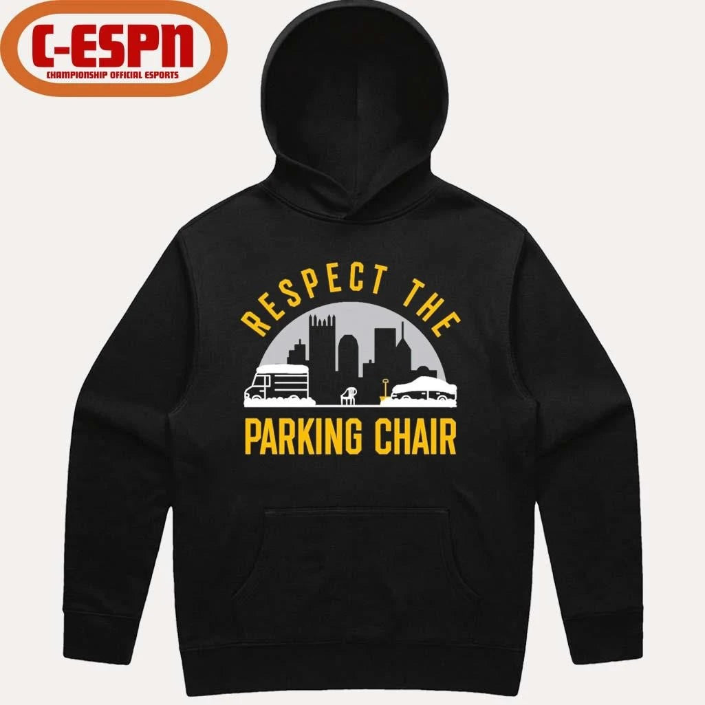 Official Pittsburgh Penguins Respect The Parking Chair Shirt