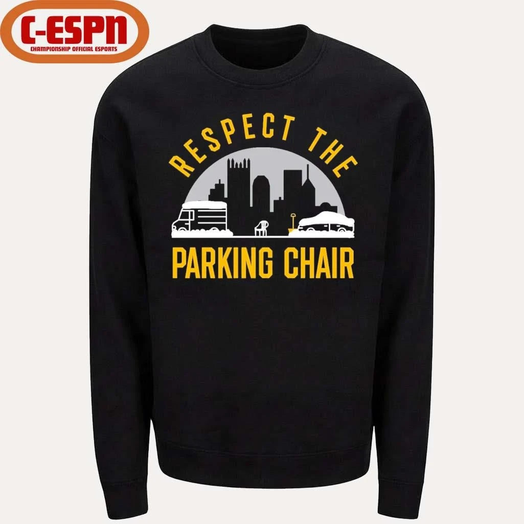Official Pittsburgh Penguins Respect The Parking Chair Shirt