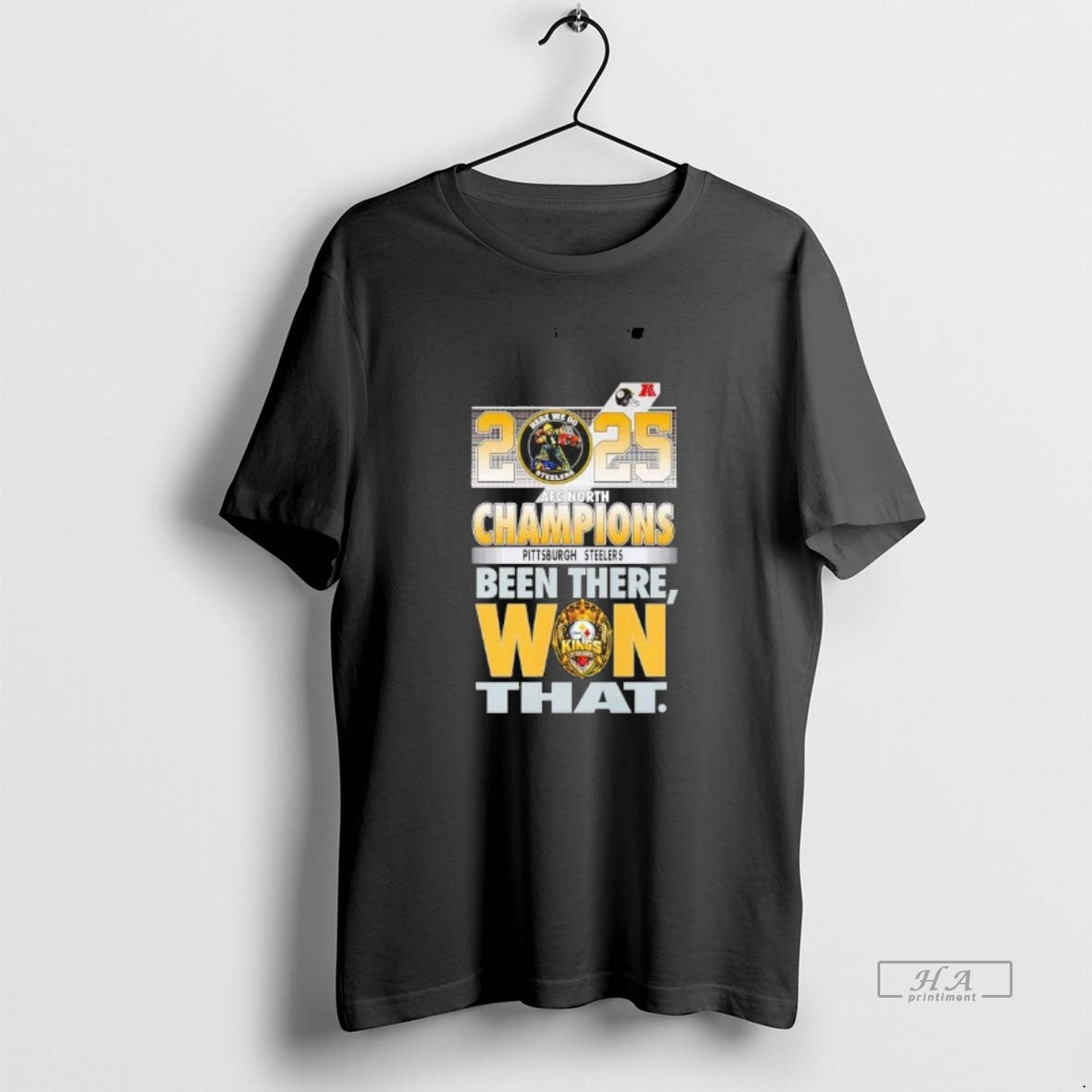 Official Pittsburgh Steelers 2025 Afc North Champions Been There Won That T-Shirts, Hoodie, Sweatshirt | ZylaModa.com