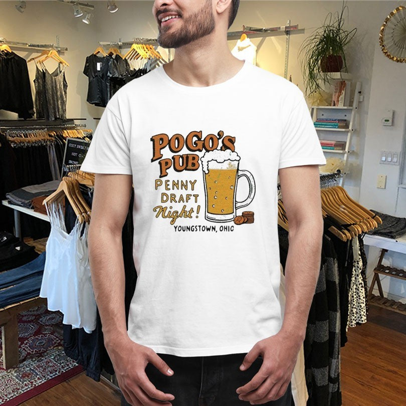 Official Pogo’s Pub Penny Draft Night Youngstown Ohio Beer Shirts