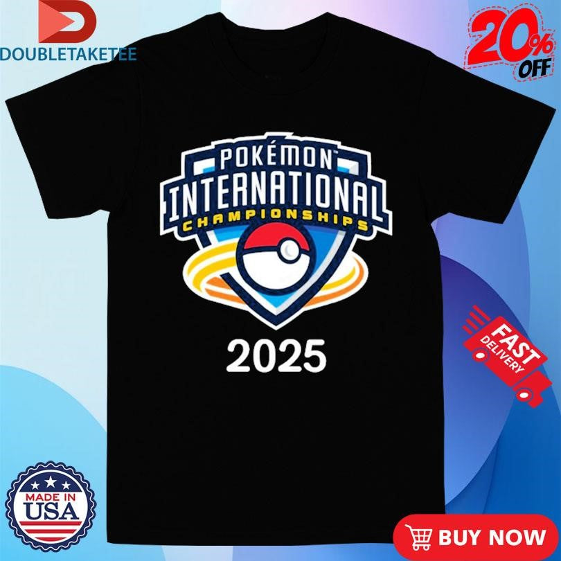 Official Pokémon International Championship 2025 Shirts