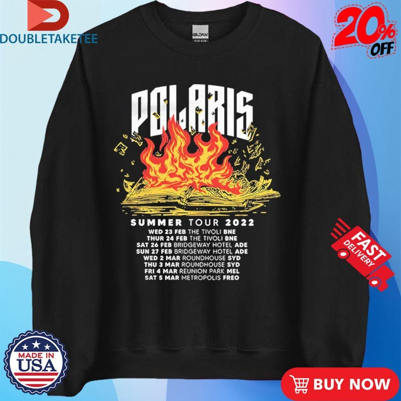 Official Polaris Summer 2022 Tour Shirts