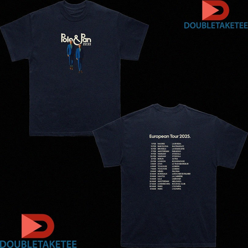 Official Polo &amp; Pan 22 22 European Tour 2025 Shirts