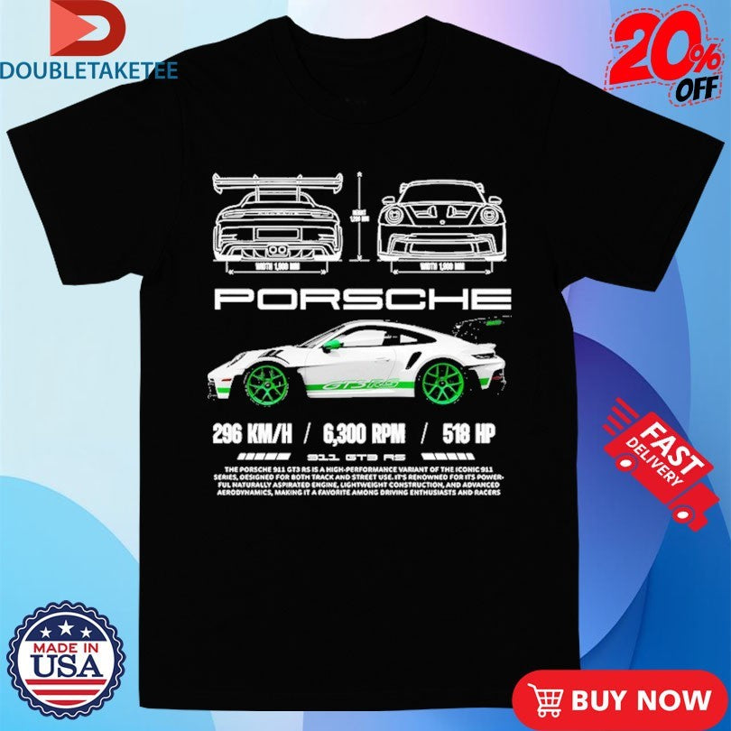 Official Porsche 911 GT3 RS Shirts