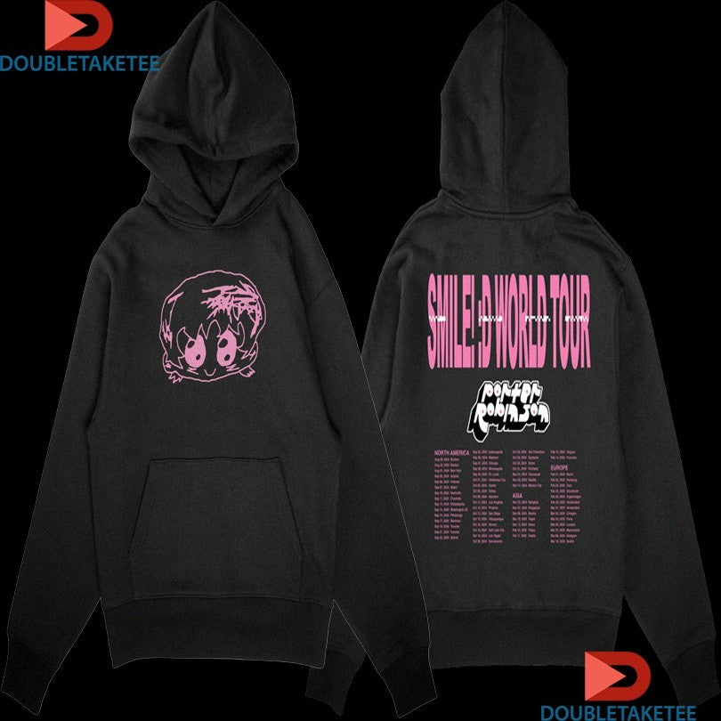 Official Porter Robinson Smile D World Tour 2025 Tour Dates Head Shirts