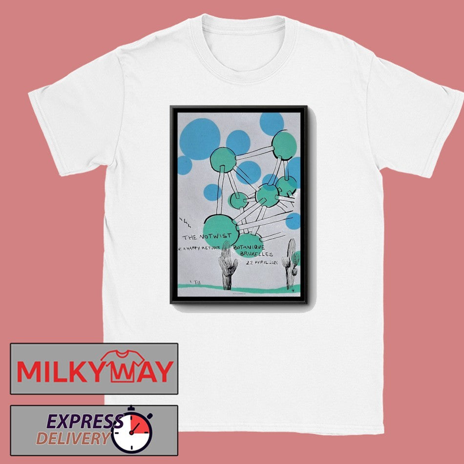 Poster The Notwist Apr 22 2026 Le Botaniquer shirt