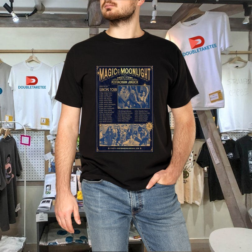 Official Postmodern Jukebox Magic &amp; Moonlight Europe Tour 2025 Shirts