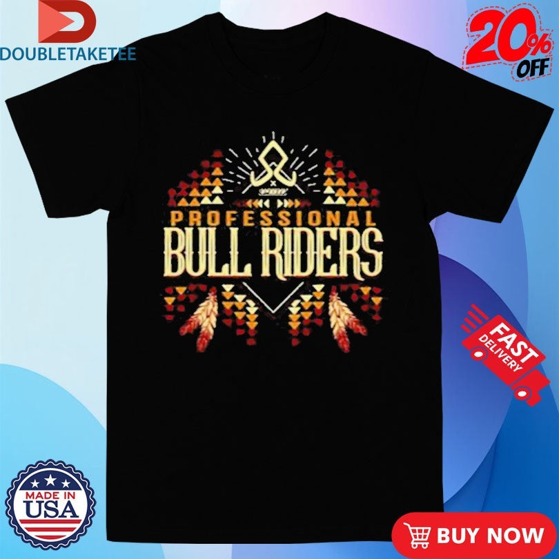 Official Professional Bull Riders x JJ Aztec Shirts