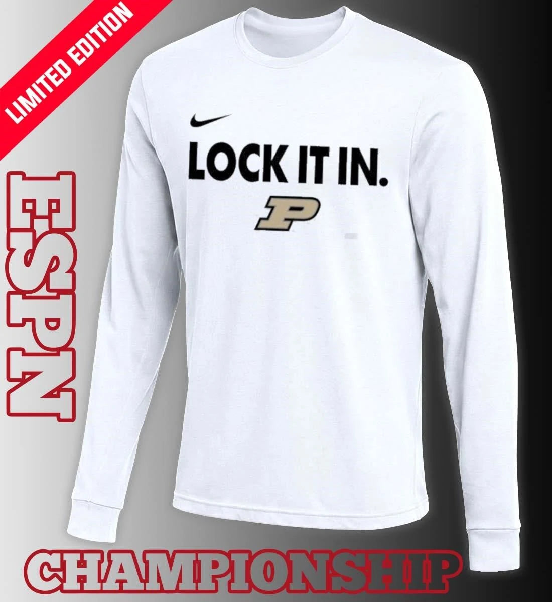Official Purdue Men’s Basketball Lock It In NCAA March Madness T-Shirt